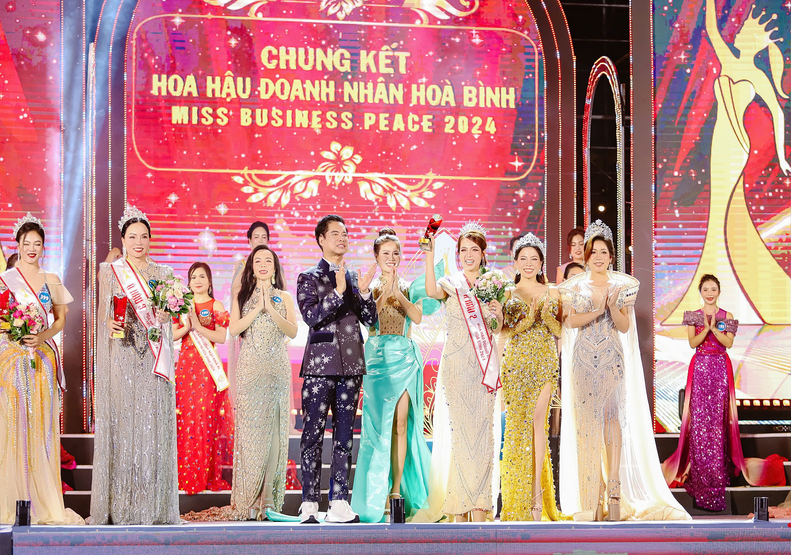 Á HẬU NGUYỄN THỊ THỦY COME BACK CỰC “CHÁY” CHẤM THI CHUNG KẾT MISS BUSINESS PEACE 2024