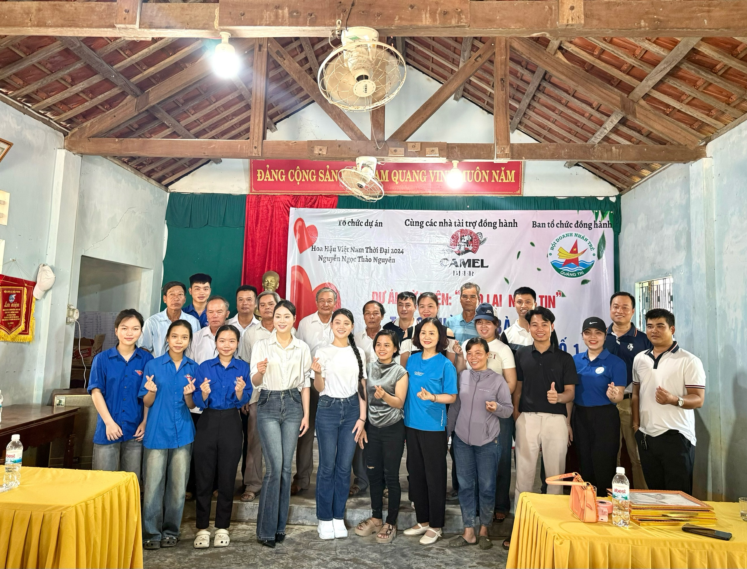 “Gieo lại niềm tin” – Khi lòng nhân ái nở hoa trên cánh đồng miền Trung sau bão