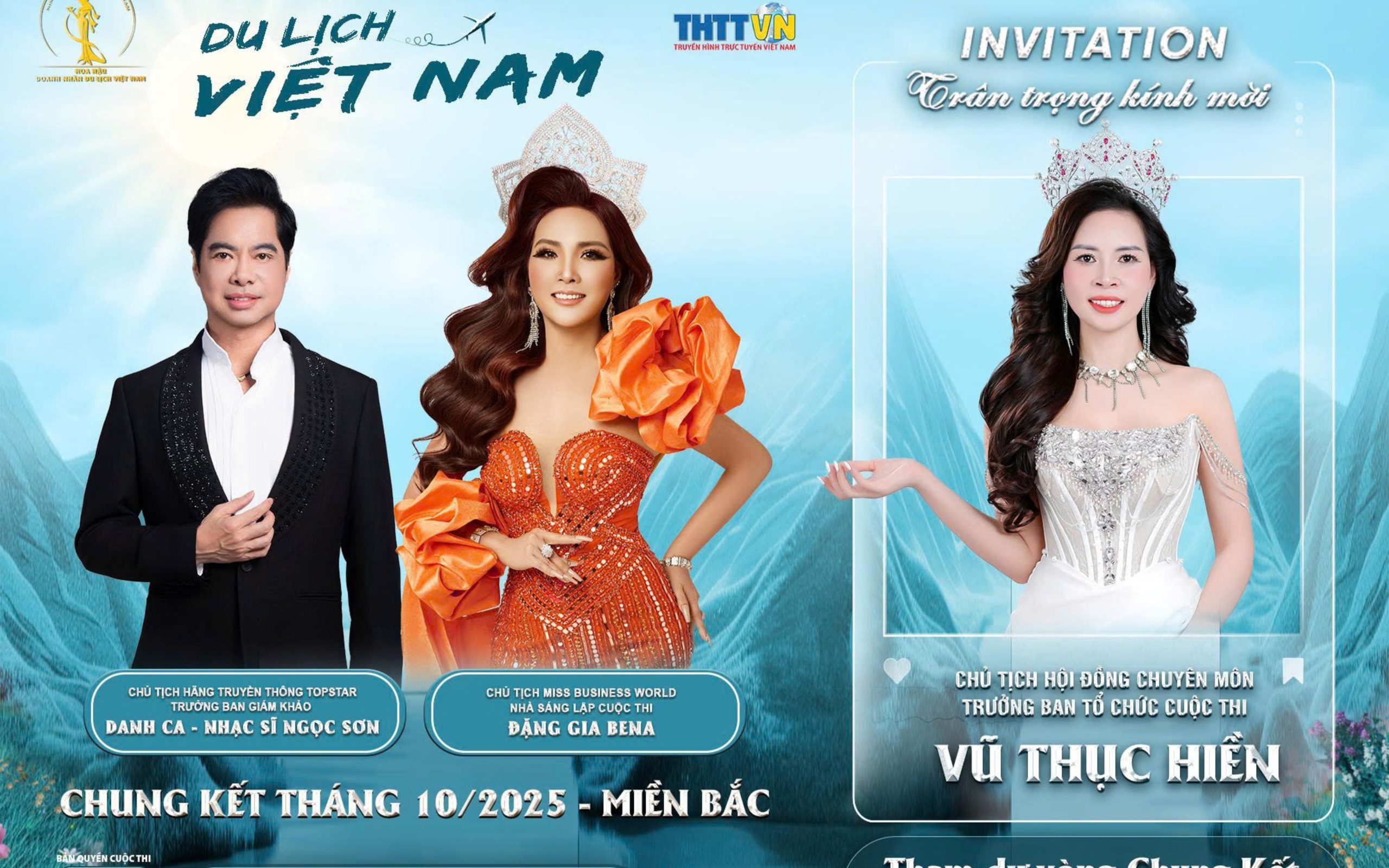 Hoa hậu Vũ Thục Hiền dẫn dắt mùa giải thứ 2 Hoa hậu Doanh nhân Du lịch Việt Nam tại miền Bắc